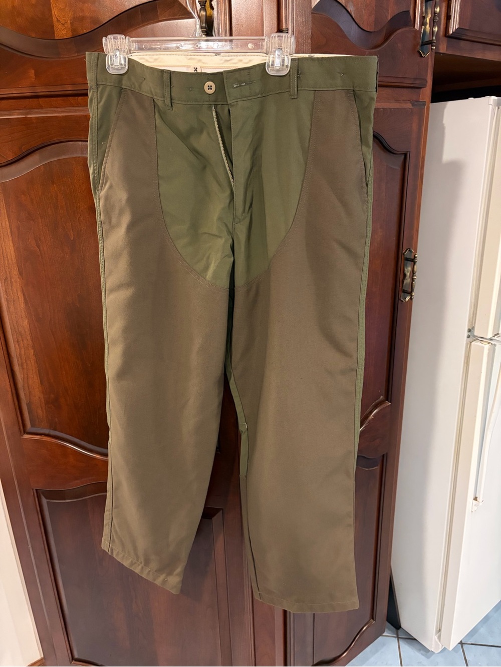 LL BEAN VINTAGE BRUSH PANTS SIZE 36W  CUT 7101/L